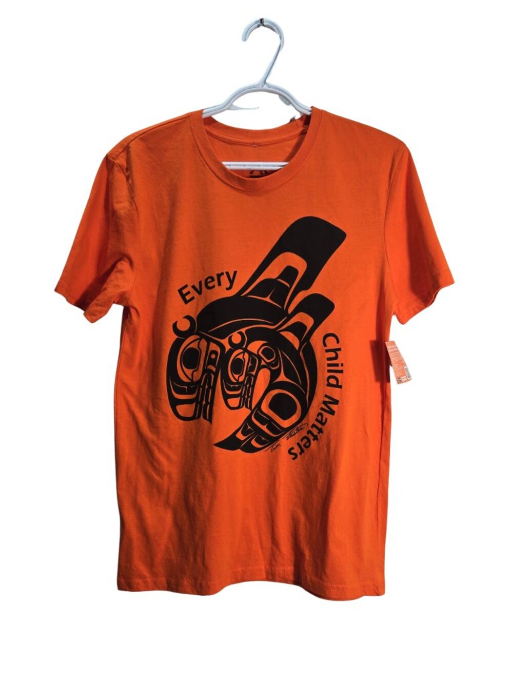 NWT | Indigenous Proud Every Child Matters Orange Shirt Day Graphic Tee | Small - Picture 3 of 6